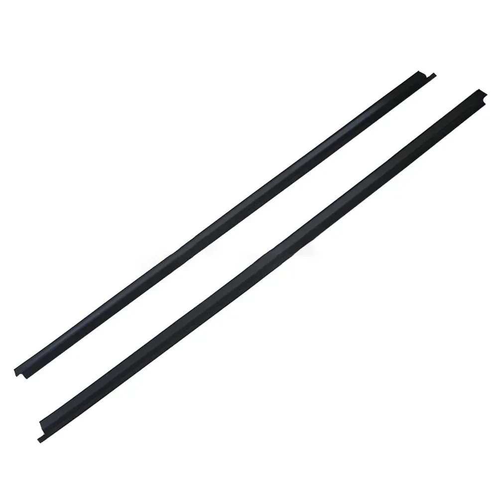 2Pcs Window Weatherstrip for Nissan Big-M D21 Hardbody Pickup 1986-1997 Side Door Outer Glass Rubber Sealing Moulding Trim Belt