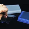 1/20pcs PVC Card Sleeves Waterproof Hard Plastic Transparent Cards Holder Protectors Cover Postcard Container Storage 4