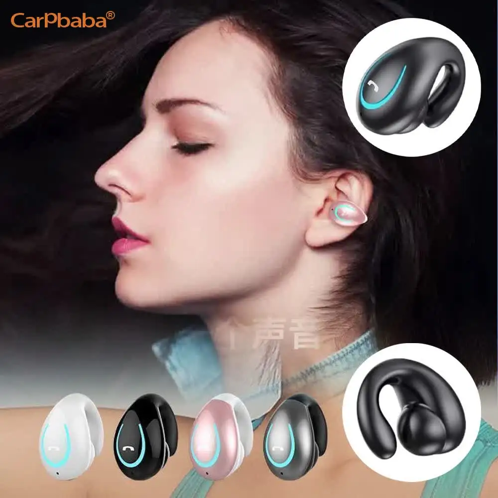 Wireless Bluetooth Headsets with Air-Conduction and Built-In Microphone