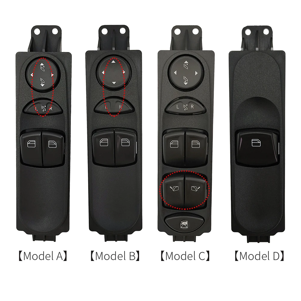 For Benz W639 Car Window Control Switch Electric Power Master Window Switch Replacement For MERCEDES-BENZ VIANO VITO VITO / MIXTO 6395451013