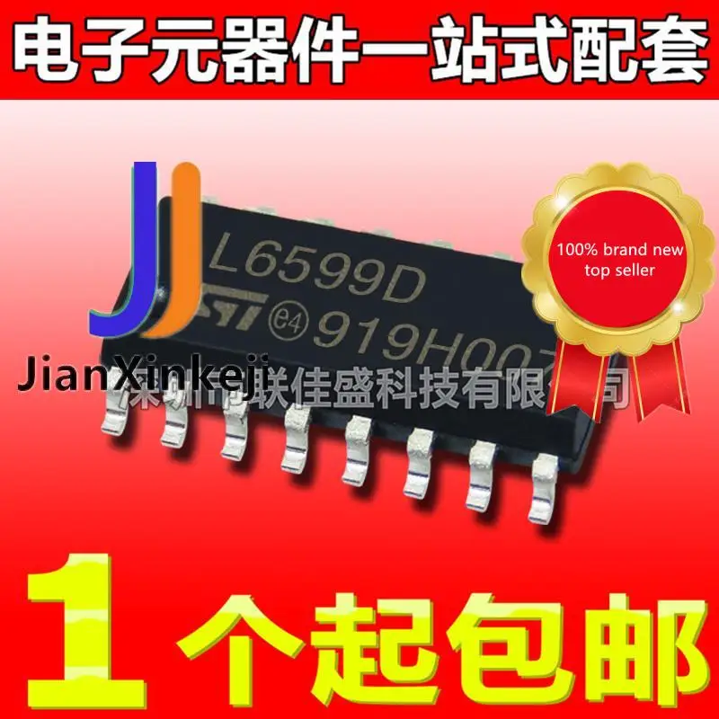 

10 шт., 100% оригинальные новые модели L6599D L6599DTR L6599 SOP-16
