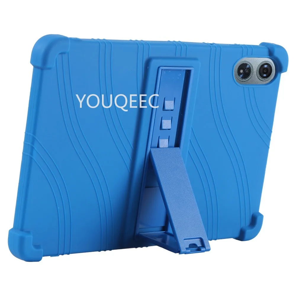 Shockproof 12-Inch Tablet Case with Soft Silicone Stand - Protective Shell Cover