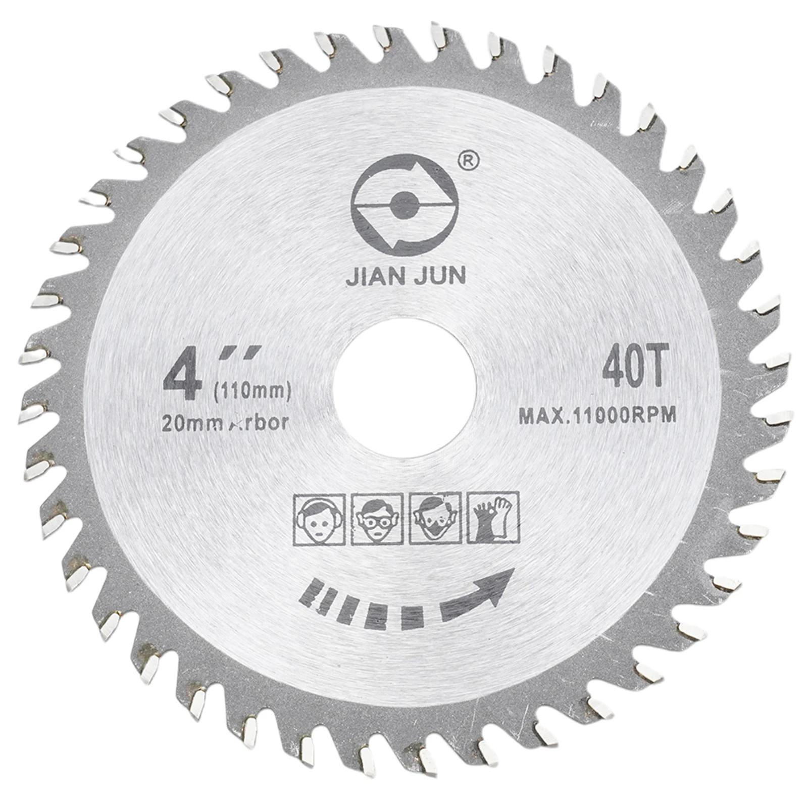

4" Saw Disc 40 Inch Parts Round Wood Woodworking Accessories Circular Cutting 40T Kit 40 Tooth Grinder 2019 Durable