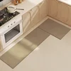 Kitchen Floor Mat Non-slip Pvc Leather Carpet Waterproof Oil-proof Home Decoration Rug Easy To Clean Wipeable Foot Mats 주방 깔개 2
