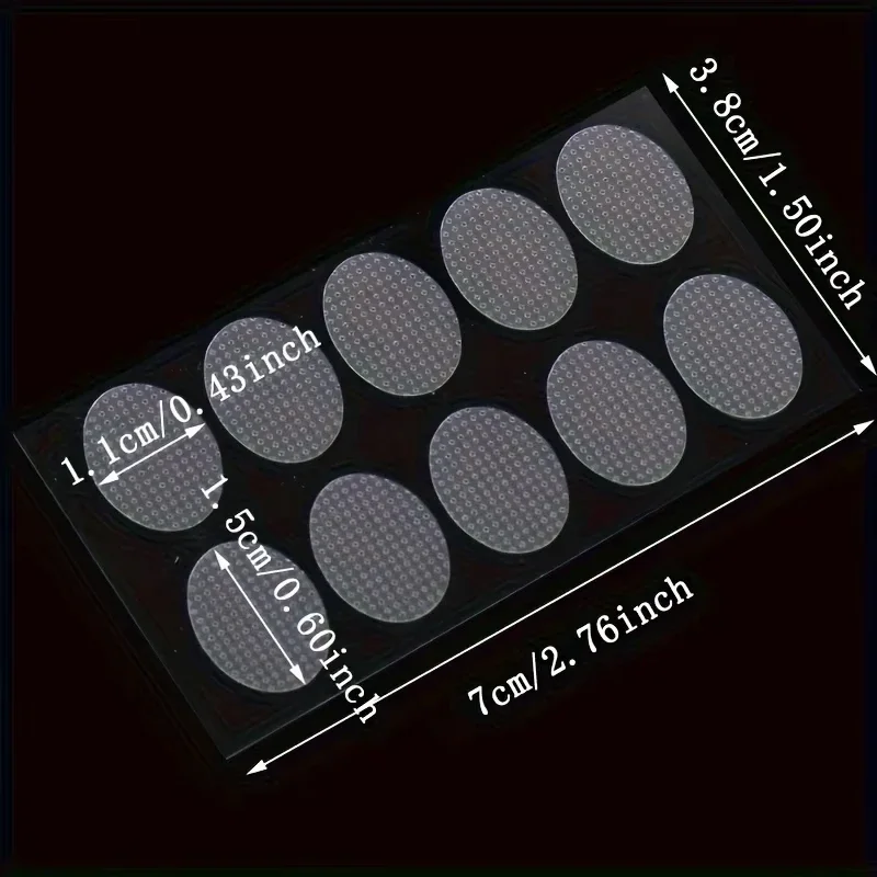 Clear Invisible Ear Lobe Protective Stickers for Comfort and Strain Relief