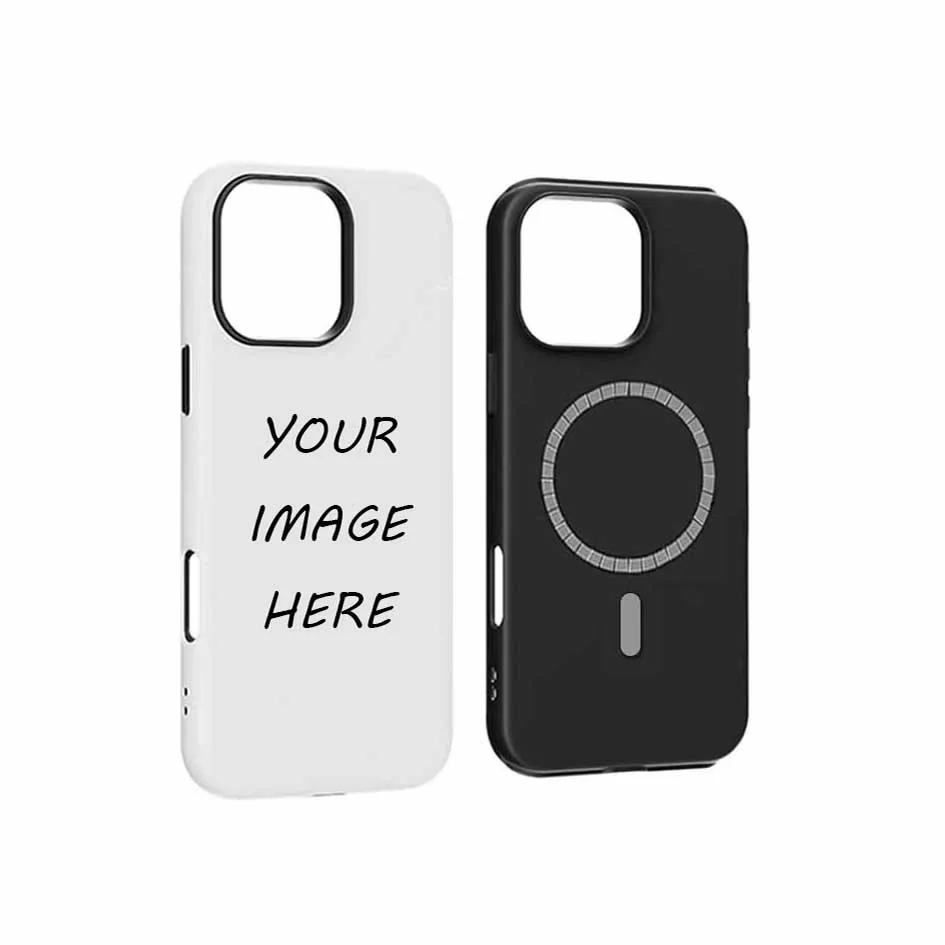 Korean Custom Image Tough Phone Case - Personalized Design with DIY Photo