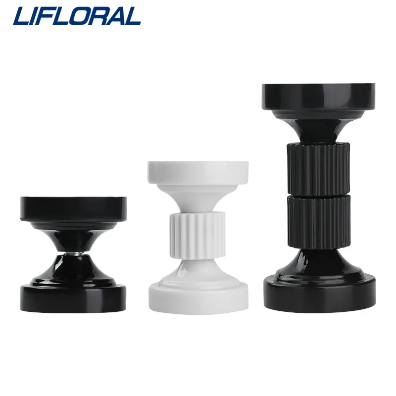 Adjustable Easy Install Bed Frame Anti-Shake Tool 2pcs Self-adhesive Headboard Stoppers Telescopic Support Hardware Fixator bed support frame