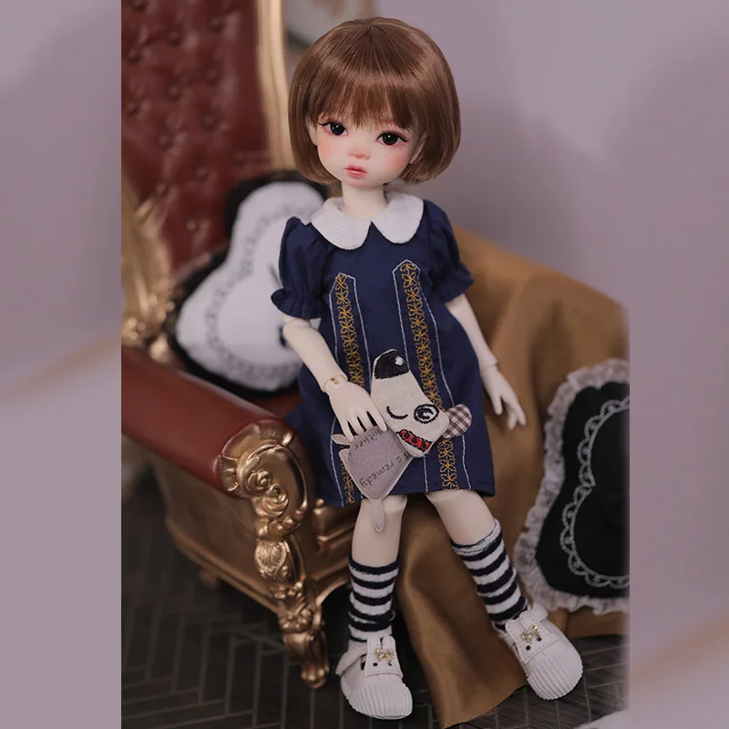 1/4 Scale BJD Doll - Anime Ball Jointed Resin Doll With Handmade Makeup, Outfit, Home Decor & Gift Set