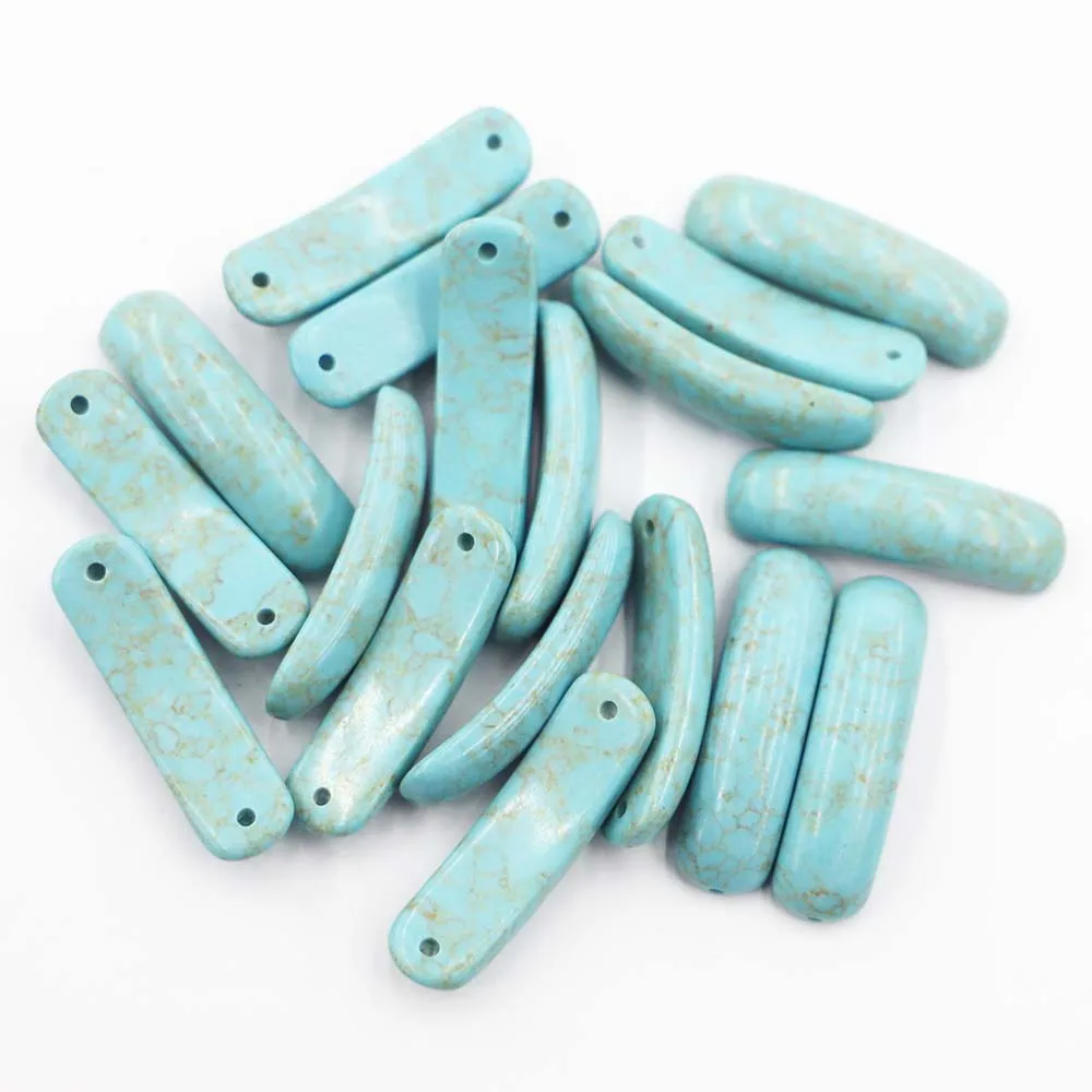 High Quality Natural Semi Treasure Stone Crystal Agate Pendant Reiki Charms Bracelet Necklace Accessories Wholesale Jewelry 8Pcs