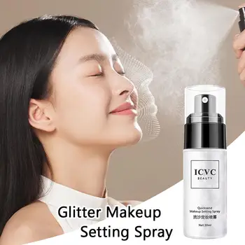 30ml Waterproof Sweat-proof Setting Spray Oil-control Hydrating Long-lasting Natural Setting Spray Matte Quick-drying Cosmetics