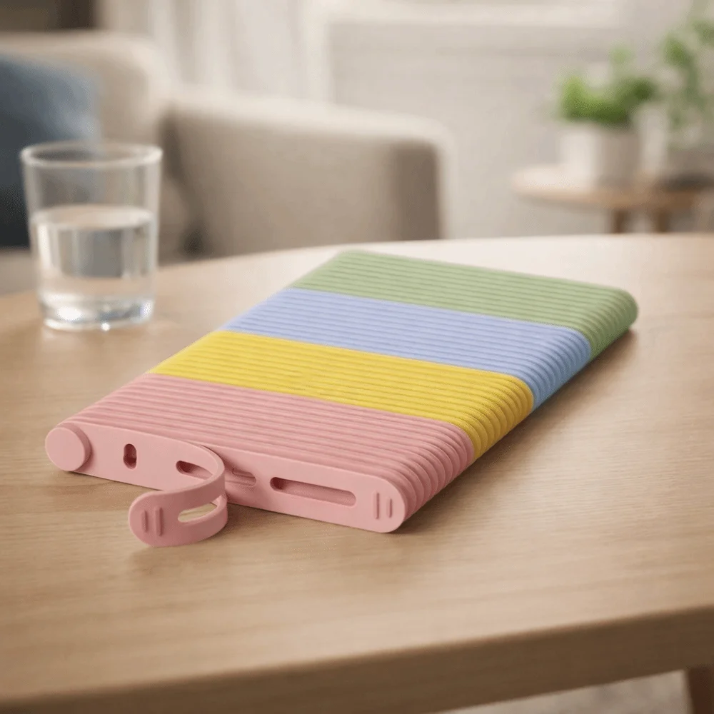 35Pcs 실리콘 실리콘 케이블 타이 유연한 타이 버클 디자인 코드 케이블 정리 도구 7 혼합 색상 재사용 가능한 케이블 타이 클립