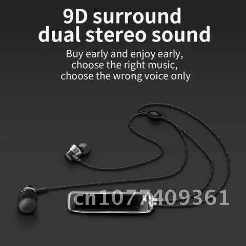

Couple Selfie Wireless TWS Earphones 9D Surround Bluetooth Headset Dual Stereo Metal Eaphone Connect With Function Model