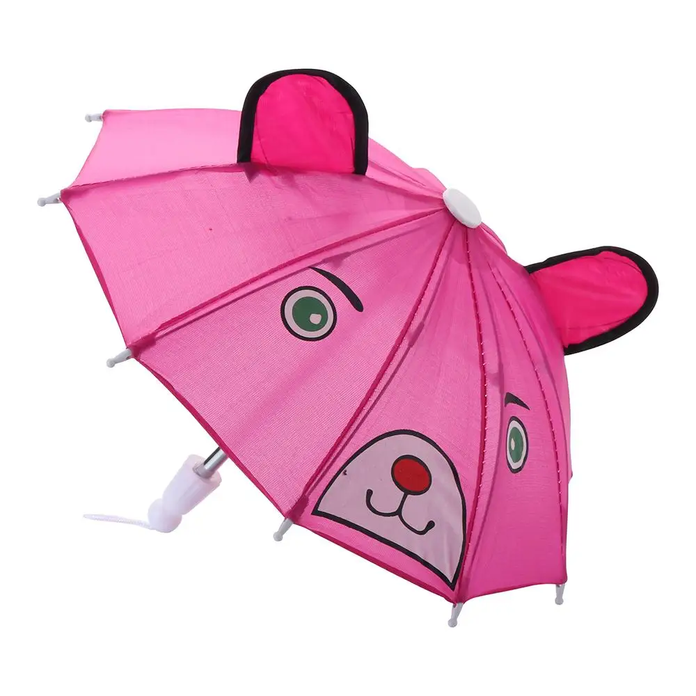 Doll Umbrella 1/3 1/4 Mini Umbrella Rain Gear For 18 Inch & 43cm Baby Doll Accessories Decoration