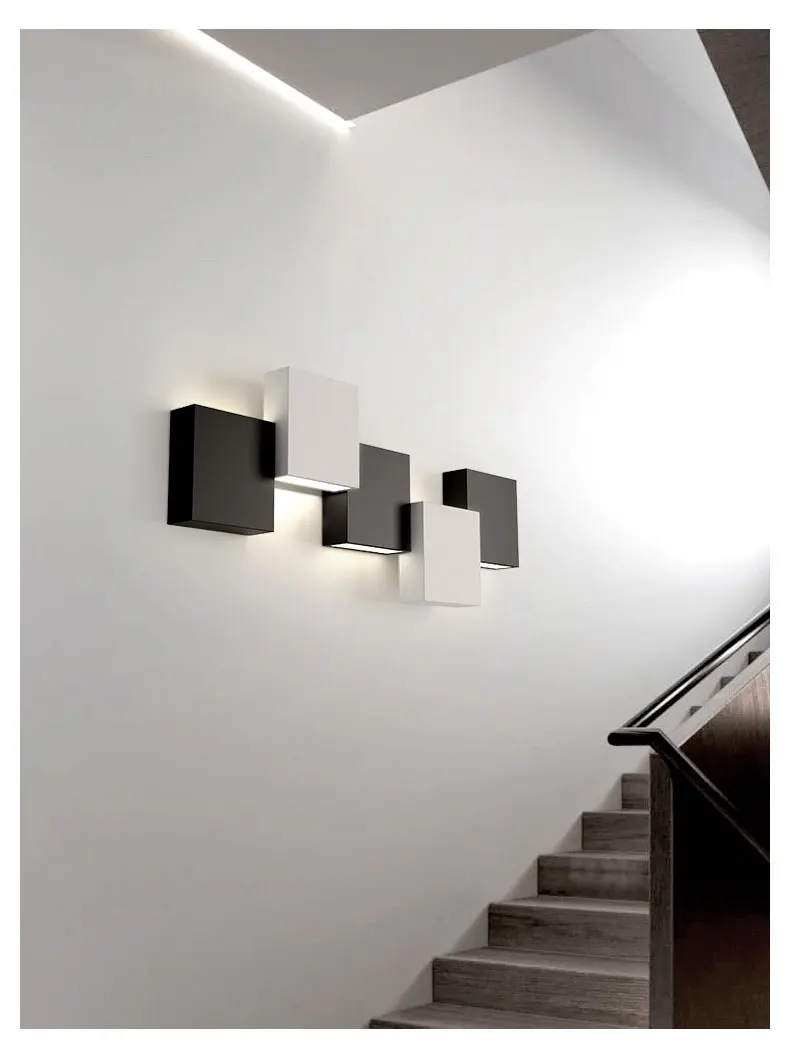 kitchen wall lights Bedroom wall lamp bedside lamp creative living room room entrance door learning modern minimalist hotel TV wall lamp wall mounted light fixture