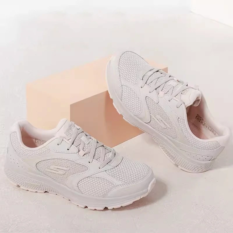 Skechers Women's Sneakers Summer mesh breathable casual running shoes Lightweight shock-absorbing jogging shoes