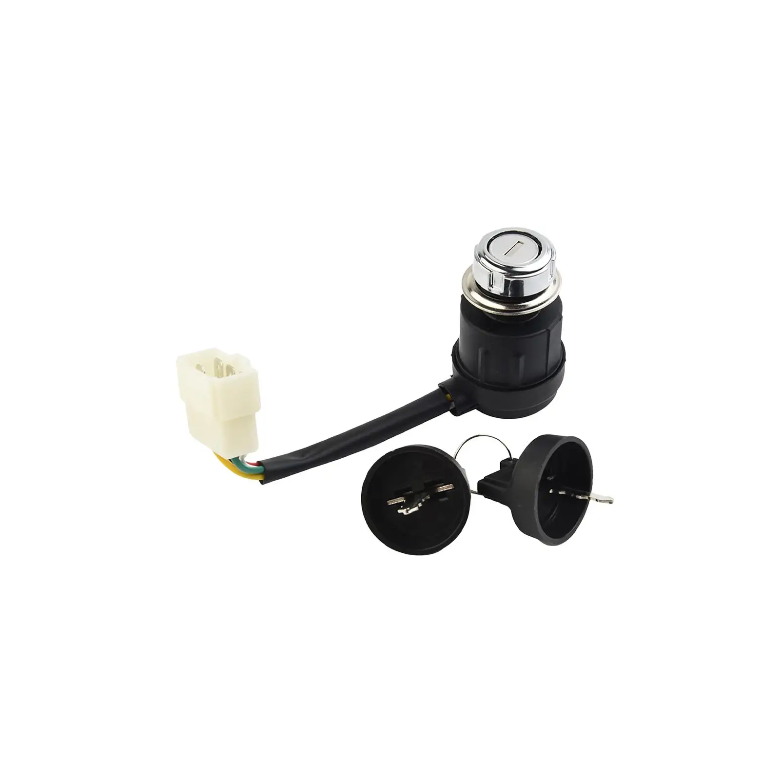 Ignition Switch Kit Accessories Ignition Key Switch Start Lock 5 Wire 5 Pin Universal for