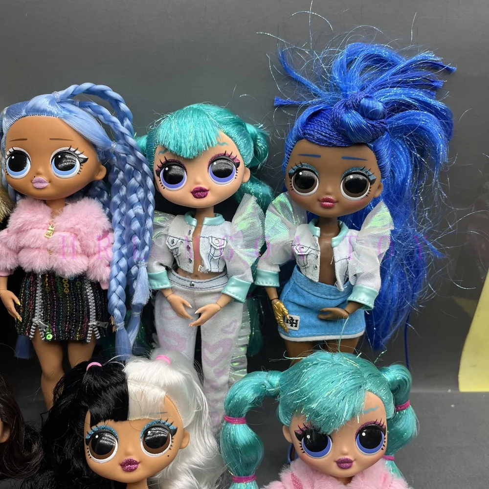 Blue Hair Lol Fashion Dolls LOL Surprise OMG Jams Fashion Doll