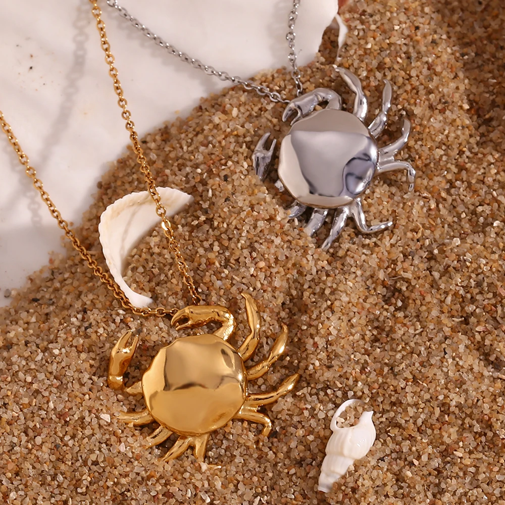 Crab Necklace/Brooch - 5 Colors – The Maryland Store