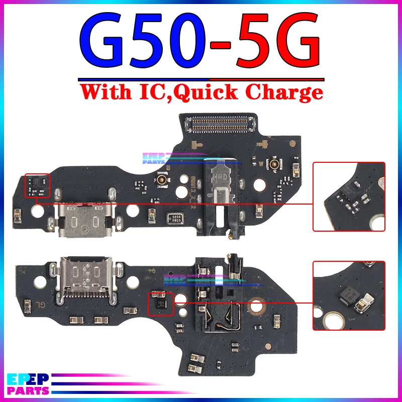 Charging Board Module for Motorola Moto G10 Power G20 G30 G40 Fusion G50 G60 G60S 5G G100 G200 Usb Dock Charger Port