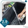 Tehila Basics 21-Gallon Black Freestanding Utility Sink with Black 2-Handle Faucet, Heavy Duty Plastic Laundry 5