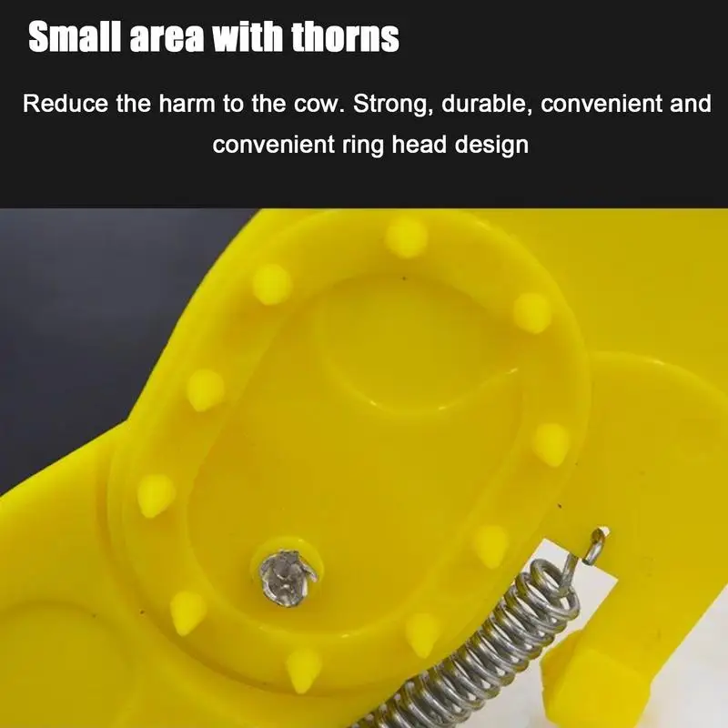 Calf Weaner Nose Rings 5x Cow Weaner Nose Ring Milk Sucking Preventer Farm Livestock Animal Weaning Tool Compact For Cattle