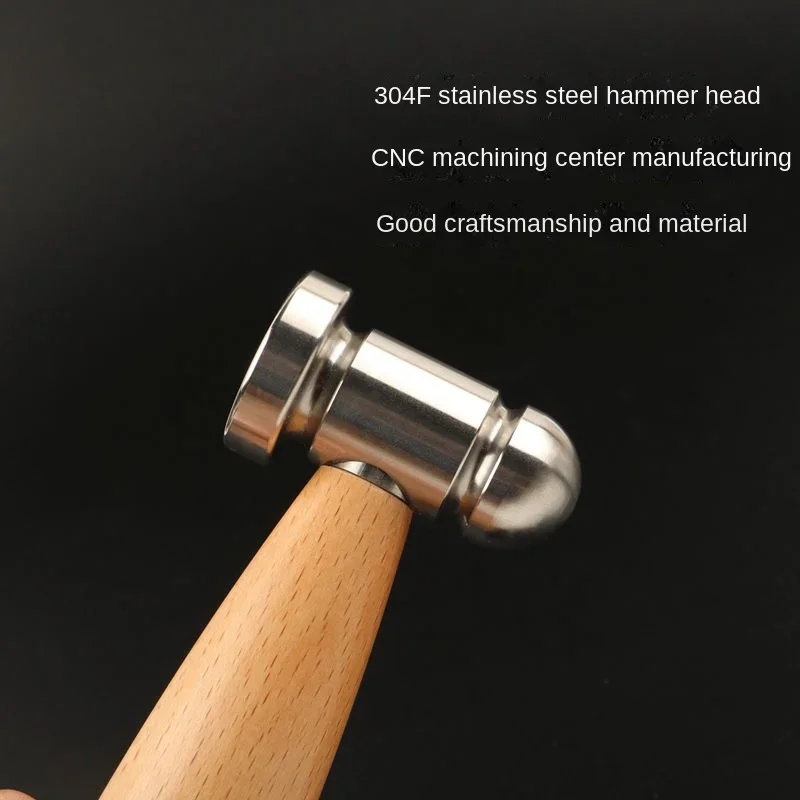 Small Fat Hammer Round Head Hammer Small Copper Curing Porcelain Mini Household Japanese
