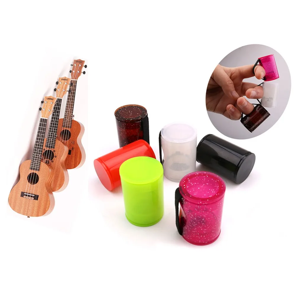 

High Quality Lightweight Universal Durable Ukulele Sand Shaker Instrument Accessories Music Finger Ring Sand Shaker