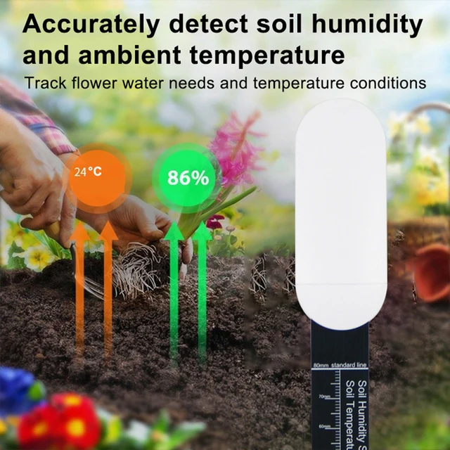 Tuya Smart Zigbee Soil Tester Humidity Temperature Moisture Sensor APP Real Time Monitor Garden Automation Irrigation Detector 5