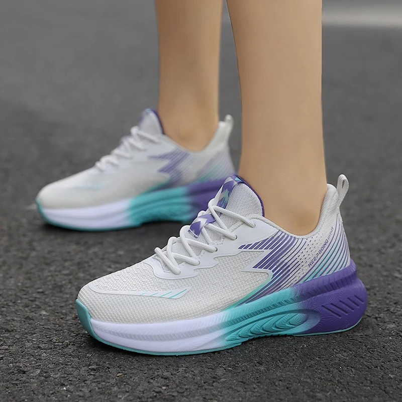 New Women's Tennis Shoes Outdoor Fashion Walking Shoes Summer Mesh Leisure Park Jogging Shoe Sizes 35-41