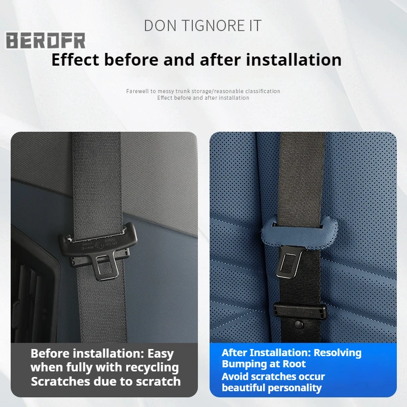 For BMW 5 Series i5 G60 Seat Belt Insertion Protective Cover Seat Clip 530 Interior Decoration Complete Accessories