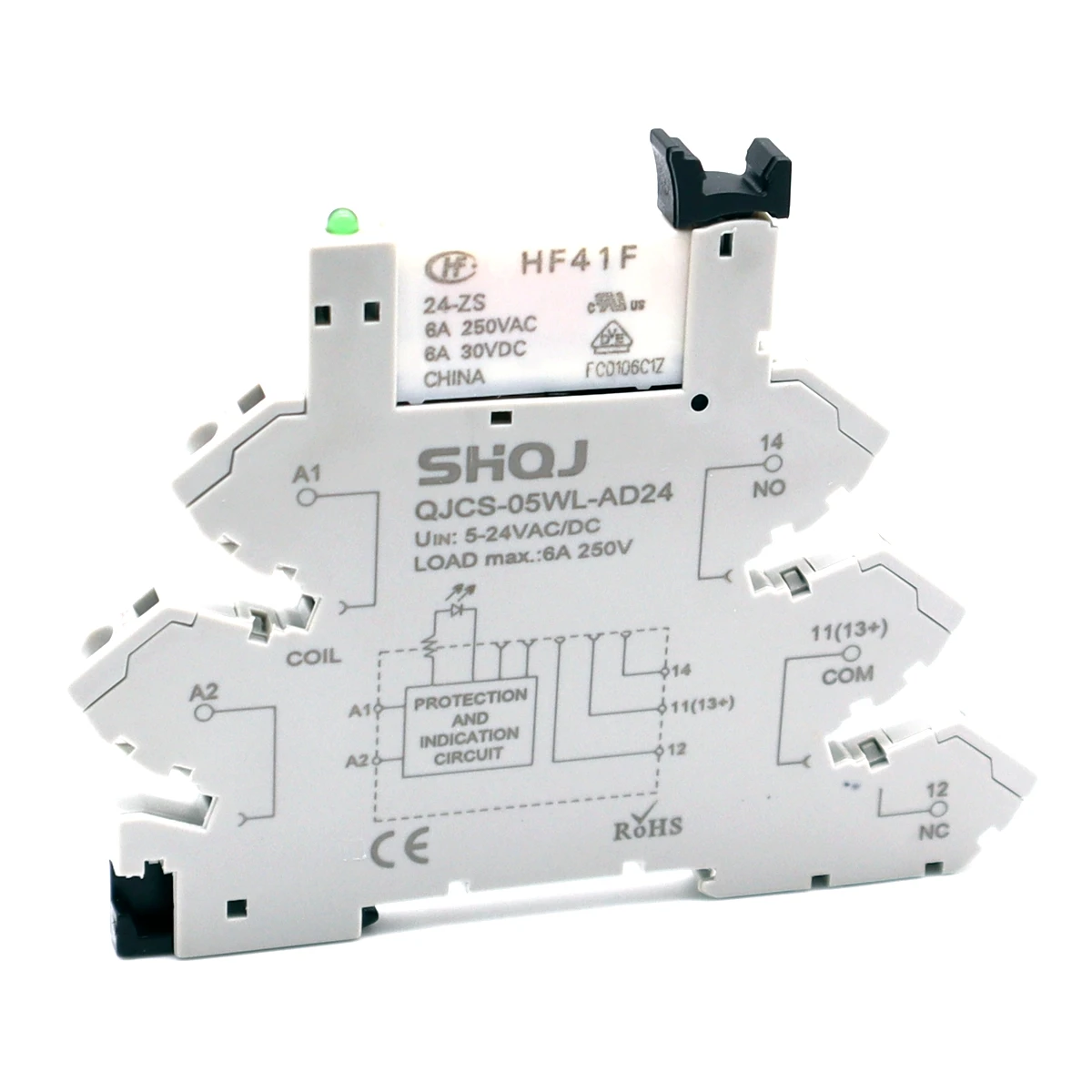 circuito de protecao rele wafer 41f 1z c2 1 hf41f 04