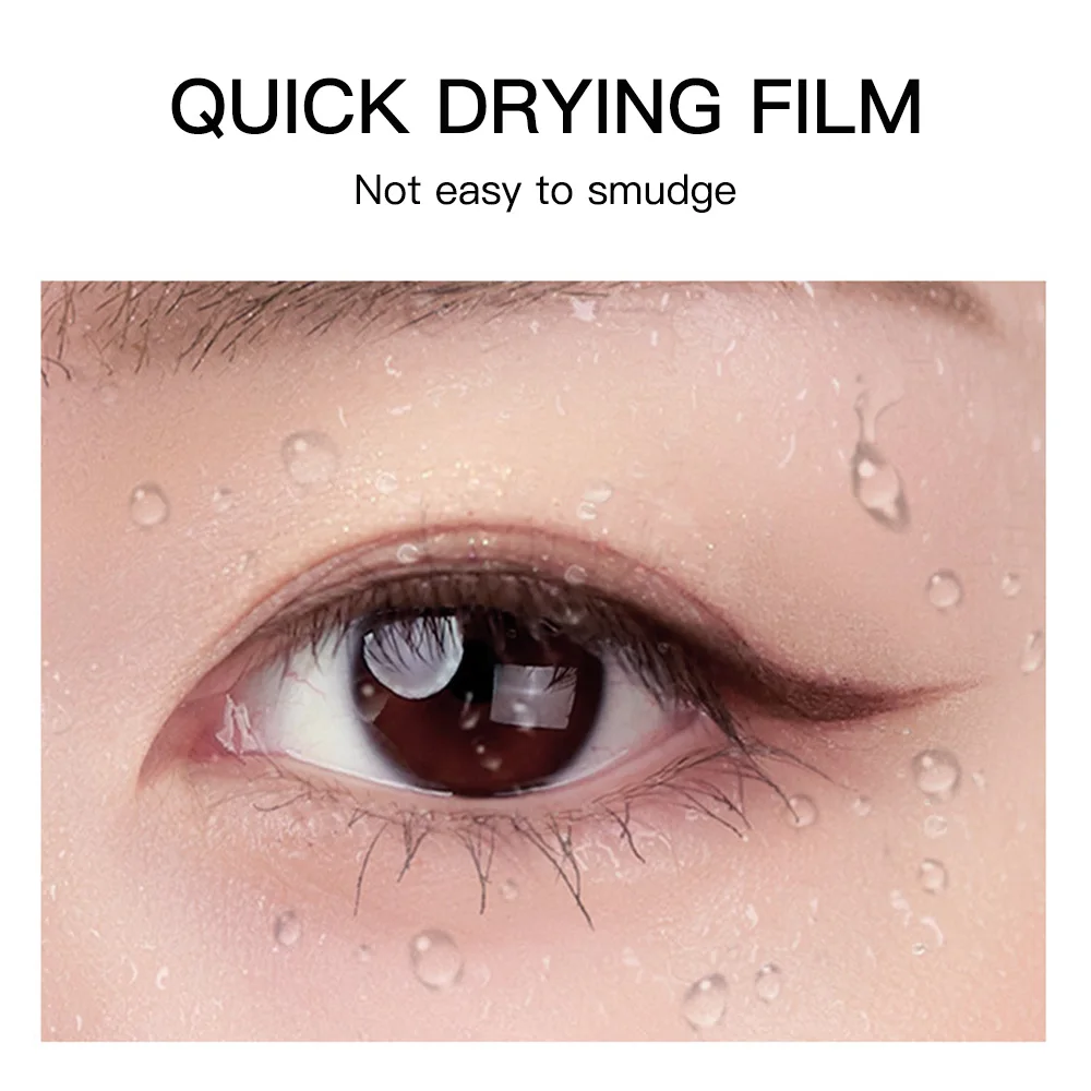 GECOMO Long Wear Matte Eyeliner Gel Cream, Quick Drying Waterproof Eyeliner Gel 4