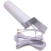 3G 4G LTE External Antenna Outdoor with 5M Dual SlIder CRC9/TS9/SMA Connector for 3G 4G Router Modem 1