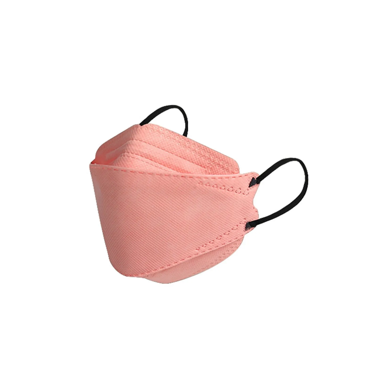 Disposable Face Mask Fish Type 3d 4-ply Solid Color Adult Covers Navidad