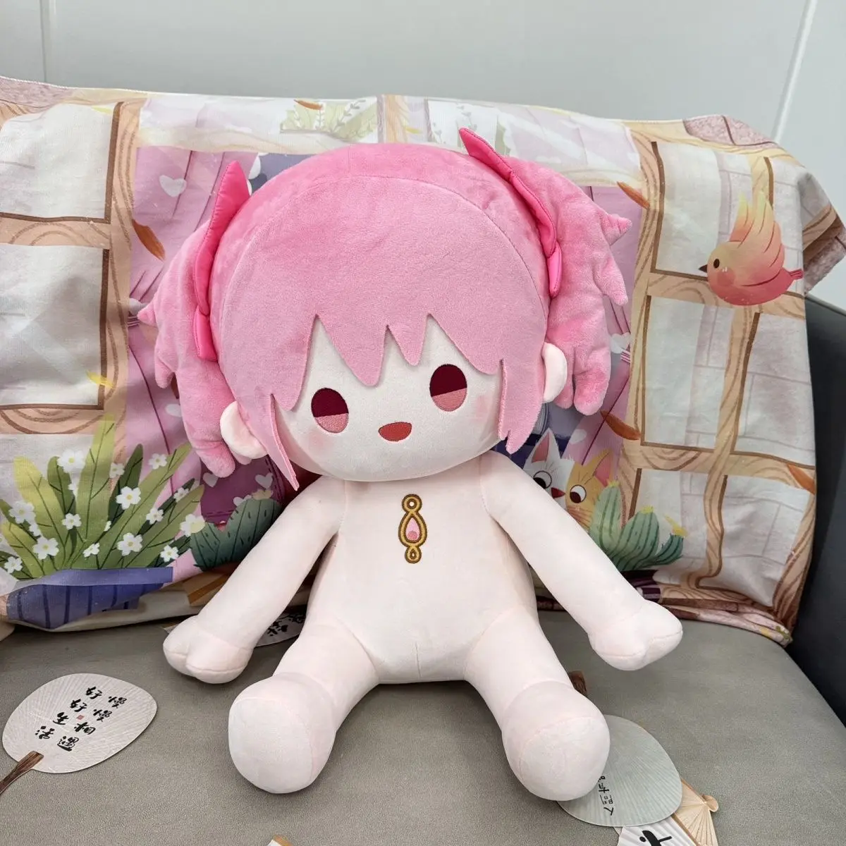 Madoka　ハンドメイド 40cm Kaname Madoka Plush Doll Cosplay Puella Magi Madoka