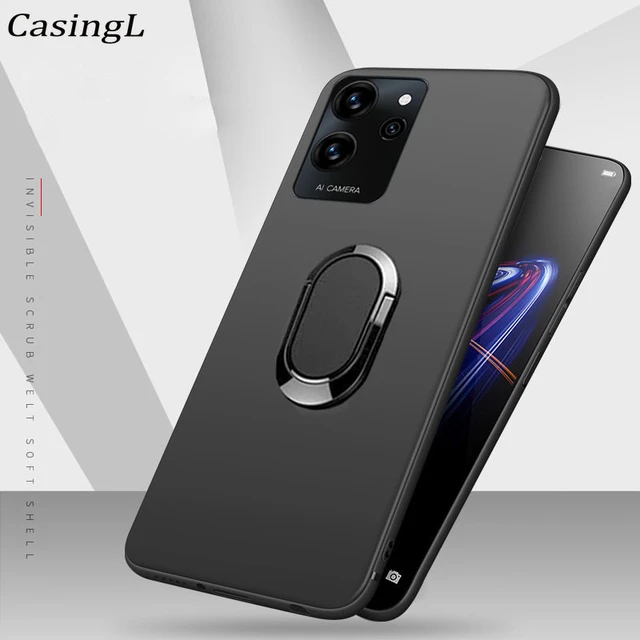 For Oukitel C32 Case Ultra-Thin With Magnetic Attraction Ring Phone Cover  For Oukitel C21 Pro Soft Black Shell - AliExpress