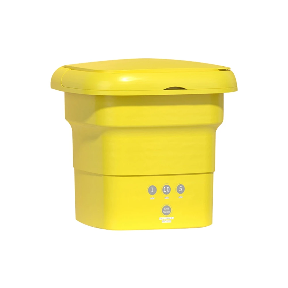 

Портативная стиральная машина, мини-мойка, чистящие синие фотообои, полуавтоматические моющие носки для квартиры, путешествий, US Plug-A