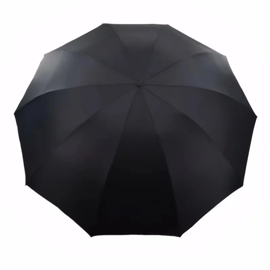130cm 10Bones Umbrella Double Use Sunny Rainy Reinforced Folding Large Umbrella Storm Resistant Sunshade
