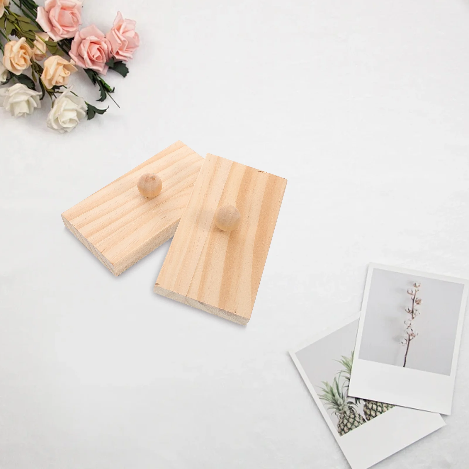 Kids Wooden Sand Block Percussion Instrument for Music Education Rhythm Training Party Favors Wood Block Toy Early Learning