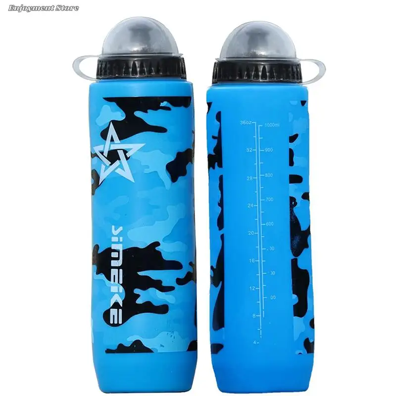Bicycle Water Bottle Water Bottle Sports Bottle 1000ml Bike Water bottle MTB Road Bicycle Cycling Bottle with Holder Cage Outdoor Sports Drink Equipment Bike Rading Accessories