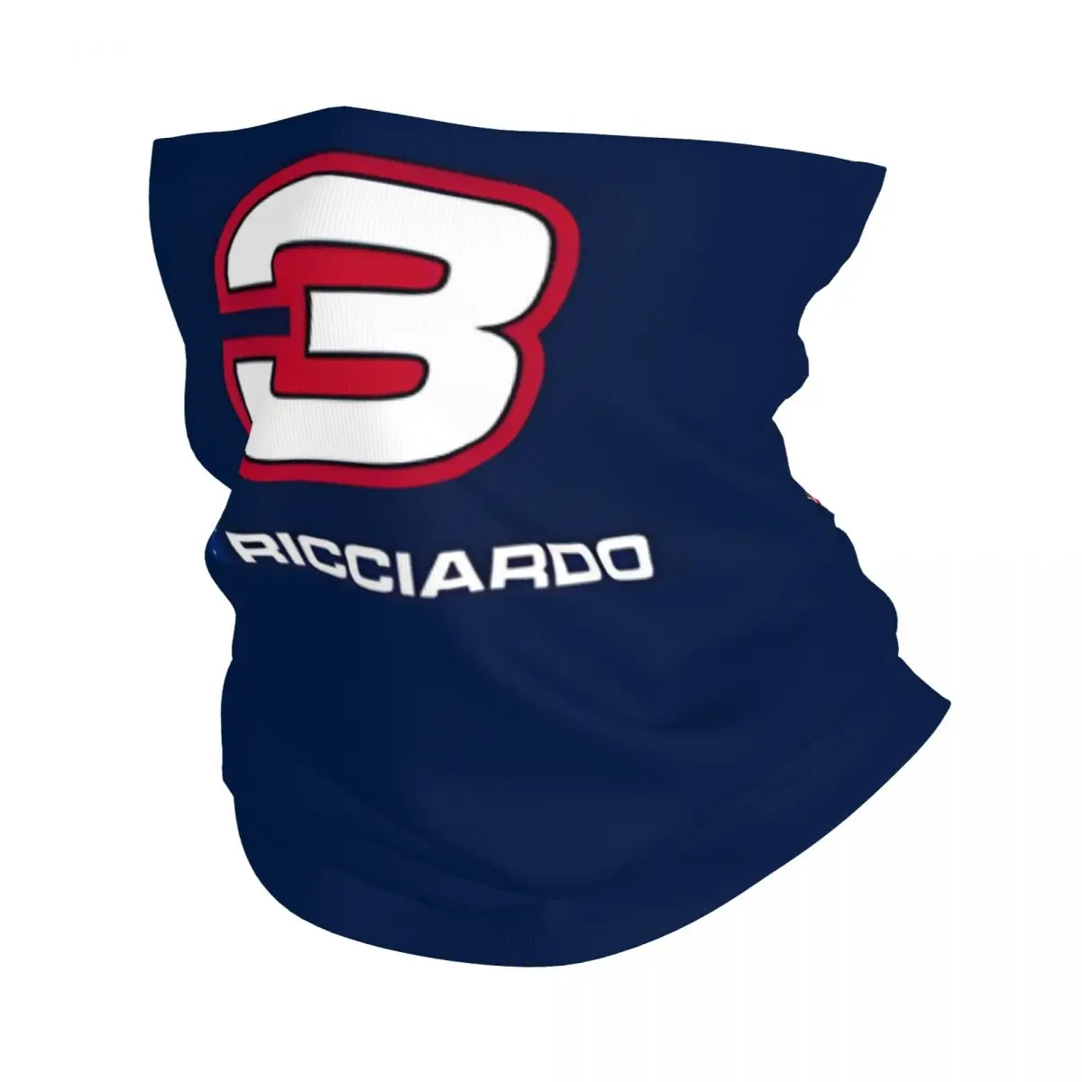 

Бандана для мотокросса #3, шейный платок с принтом F1, гоночный водитель, Даниэль Рикардо, шарф для лица, многофункциональный головной убор для езды на велосипеде, унисекс
