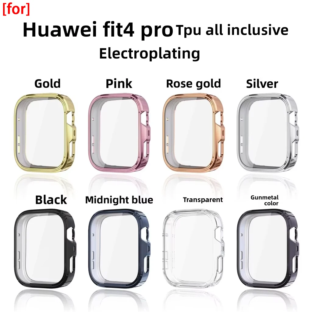TPU Screen Protector Case - Full Cover Protective Frame Bumper Shell