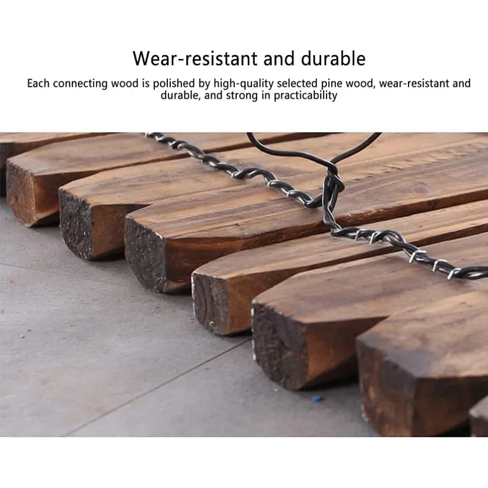 Wooden Folding Garden Border Fence 6