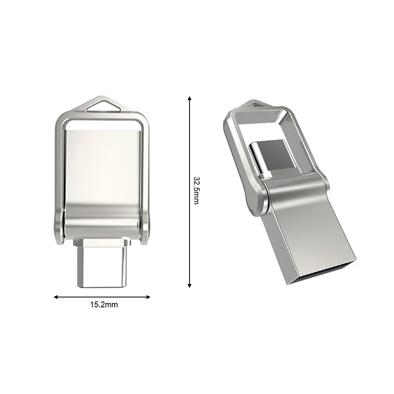 Mini Metal Type C Pen Drive USB Flash Drive 2TB OTG Metal USB3.0 Pen 1TB Type C High Speed Pendrive Memory Stick For Phone flash drive