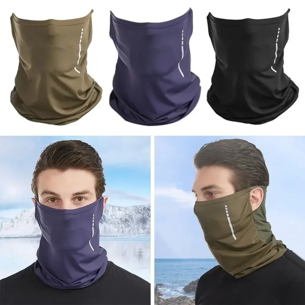 Breathable Polyester Face Scarf for Outdoor Cycling and Motorcycle