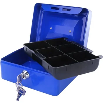 Protable Key Safe Box Key Locker Safe Home Shop Steel Safe Money Box Security Cash box Storage Hidden Coin Money Jewellery 1