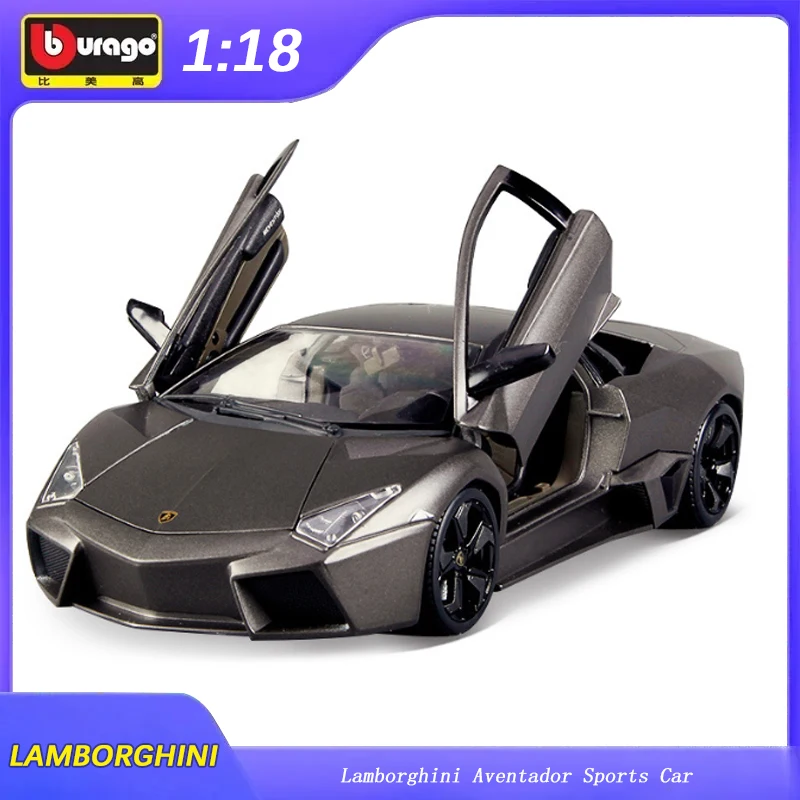 

Модель спортивного автомобиля в масштабе 1:18 Bburago Lamborghini чжуратор, литые модели автомобиля из сплава, коллекционные игрушечные украшения, подарок