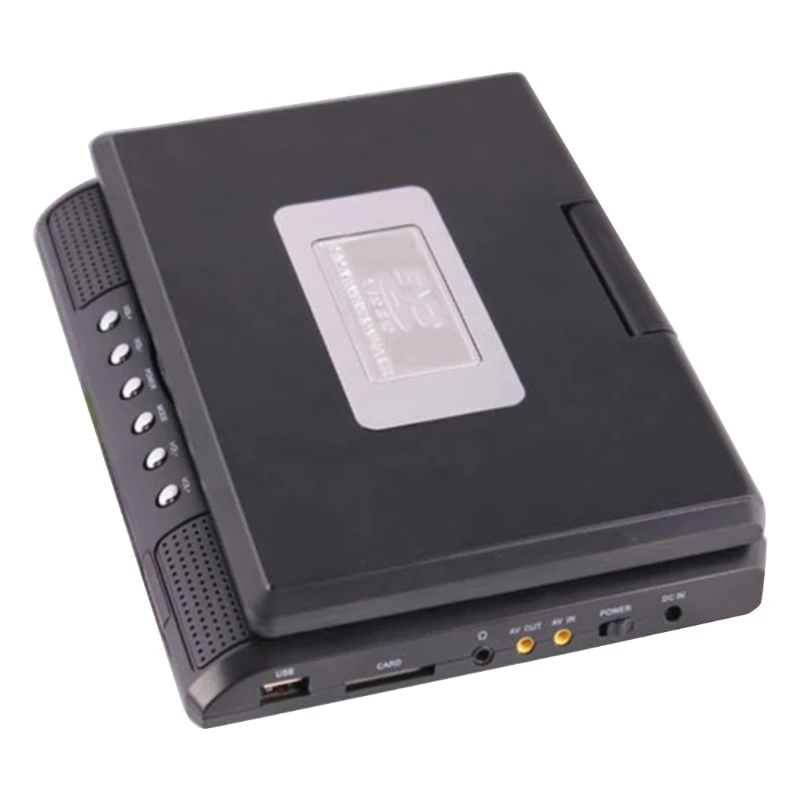 Portable DVD Player 7" Screen Screen Rotatable with Remote Controller Game Pa