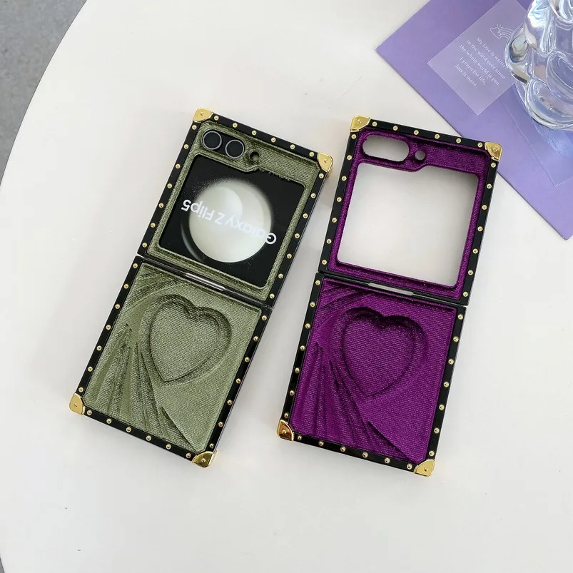 Luxury Leather Ring Case with Gold Stand – Premium Phone Cover