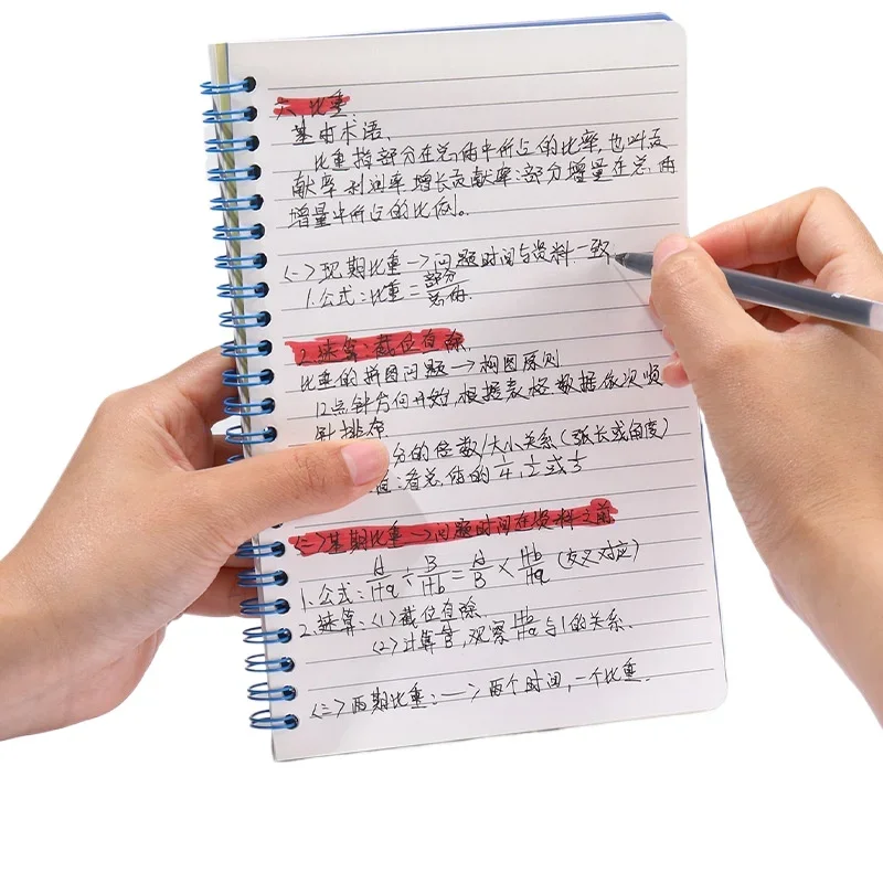 PP Frosted Cover Notebook with 80 Sheets of Inner Pages Stationery Books for Office A5 Notebooks for Students